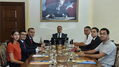 Vali Su, Mersin Çocuk Üniversitesi Yürütme Kurulu Üyeleri İle Bir Araya Geldi