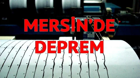 Mersin'de 3.2 Büyüklüğünde Deprem