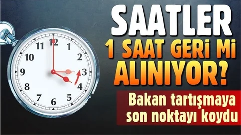Bakan Albayrak'tan flaş yaz saati uygulaması açıklaması!