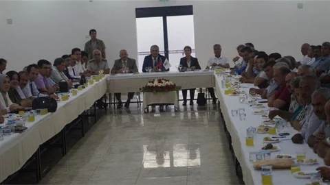 Silifke Kaymakamı Şevket Cinbir Muhtarları Dinledi