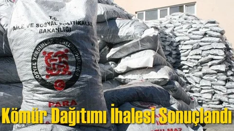 Tarsus'ta Kömür Dağıtımı İhalesi Sonuçlandı