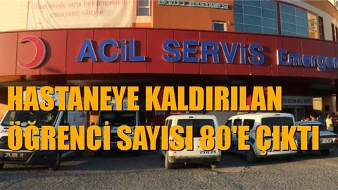 Mersin Mut'ta Gıda Zehirlenmesi Şüphesinde Öğrenci Sayısı 80 Oldu