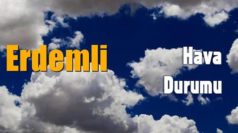 Erdemli Hava Durumu (5 Günlük)