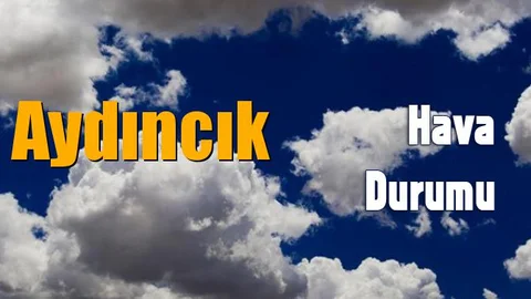 Aydıncık Hava Durumu (5 Günlük)