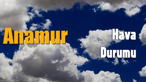 Anamur Hava Durumu (5 Günlük)