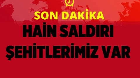 Son Dakika! Şırnak'ta Hain Saldırı: Şehitlerimiz var