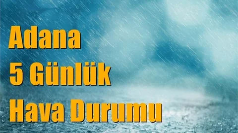 Adana Hava Durumu (5 Günlük)