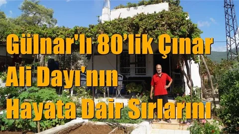 80’lik Çınar Ali Dayı'nın Hayata Dair Sırları
