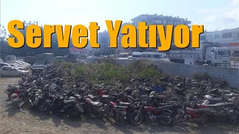 Mersin Anamur'daki Otoparklarda Servet Yatıyor