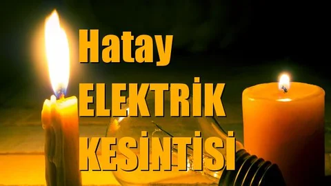 Hatay Elektrik Kesintisi 