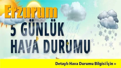 Erzurum Hava Durumu