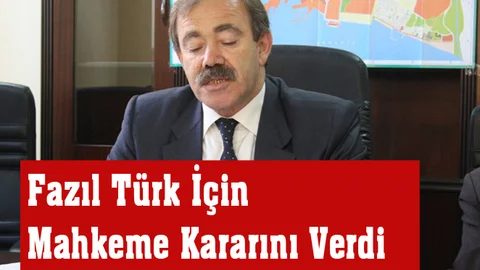 Eş Başkan ve Akdeniz Eski Belediye Başkanı M. Fazıl Türk Tutuklandı