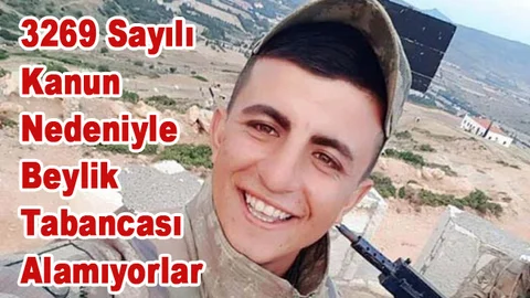 Uzman Çavuşlar, 3269 Sayılı Kanun Nedeniyle Beylik Tabancası Alamıyor