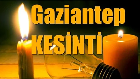 Gaziantep Elektrik Kesintisi (Hafta Sonu Dahil)