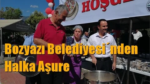 Bozyazı Belediyesi´nden Halka Aşure