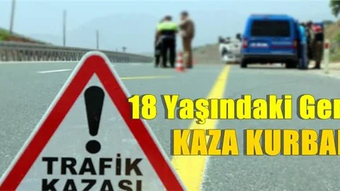 Mersin Mut'ta Yaşanan Kazada, 18 Yaşındaki Genç Hayatını Kaybetti