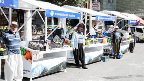 Mersin'de Üreticilerin Ürünleri, Büyükşehir’in Modern Satış Tezgahlarında