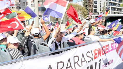 Engelsiz Sanat Festivali, Şehir Turu İle Mersin’e Duyuruldu