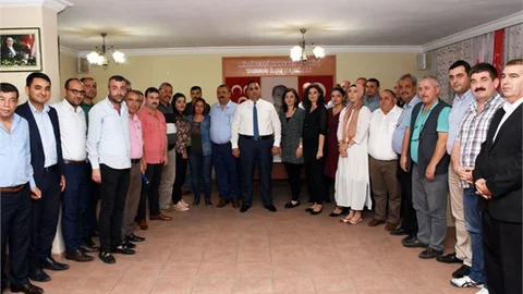 Başkan Can'dan MHP İlçe Teşkilatına Hayırlı Olsun Ziyareti