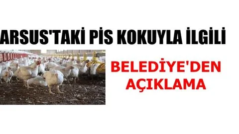 Tarsus’taki Pis Kokunun Gerekçesi Açıklandı