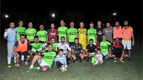 Başkan Tuna, Basın Mensuplarıyla Dostluk Maçı Yaptı