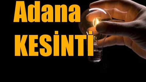Adana Elektrik Kesintisi