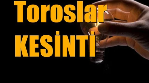 Toroslar Elektrik Kesintisi