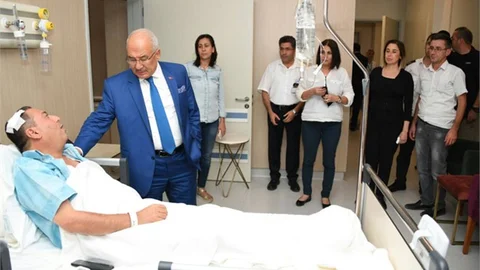 Büyükşehir Belediye Başkanı Kocamaz, Patlama İle İlgili Açıklama Yaptı