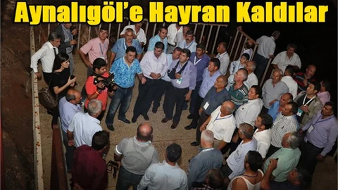 Mersin'de Muhtarlar Aynalıgöl’e Hayran Kaldı