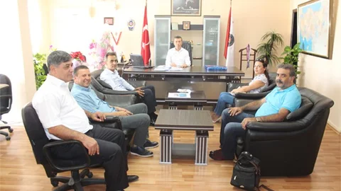 Anamur'da Ziyaretler Sürüyor