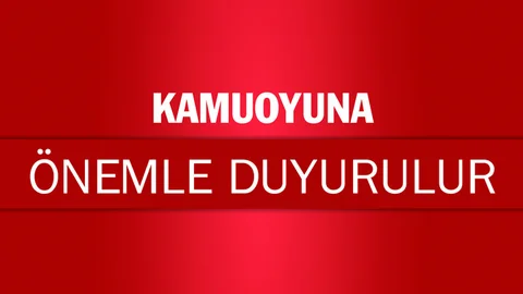 Mersin Büyükşehir'den Önemli Kamuoyu Duyurusu