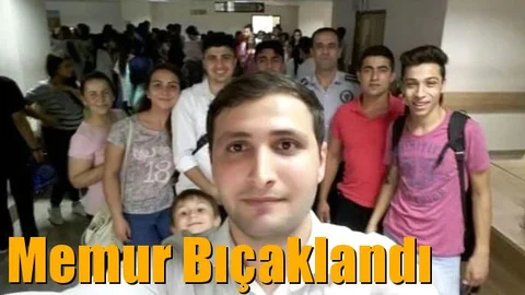 Yanlış Kayıt Yapan Memuru Bıçakladı