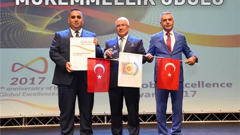 Tarsus Belediyesine Avrupa Mükemmellikte Başarı Ödülü