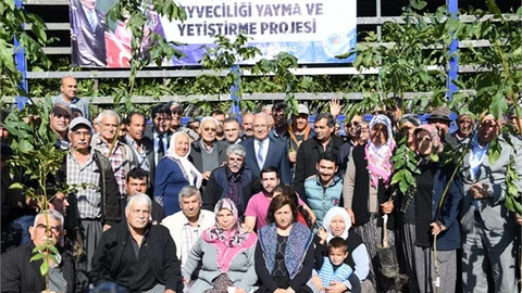 Fidanlar Mersin’de Yeşerecek, Tarım Gelişecek