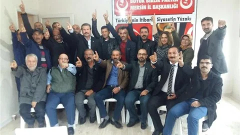 Büyük Birlik Partisi Akdeniz İlçe Kongresi Yapıldı, Başkan Kadri Er Oldu