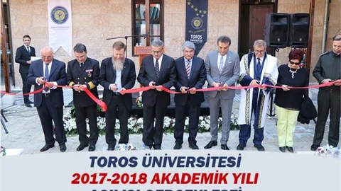 Toros Üniversitesi 2017-2018 Akademik Yılı Açılışı Gerçekleşti