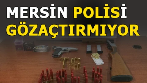 Mersin Polisi Kanun Kaçaklarına Göz Açtırmıyor