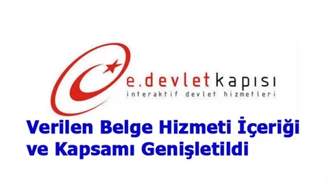 Bir Belge Daha, Artık Daha Kolay E-Devlet Üzerinden Alınacak