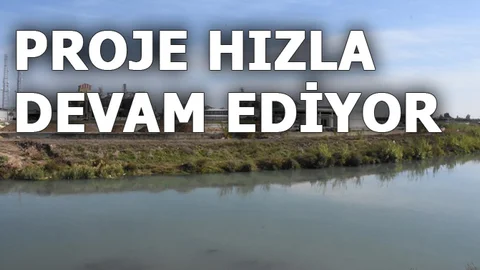 Tarsus'ta Yapımı Devam Eden Berdan Nehri Projesinde İnşaatı Çalışmaları Heyecanlandırıyor