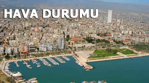 Hafta Sonu Mersin'in Hava Durumu