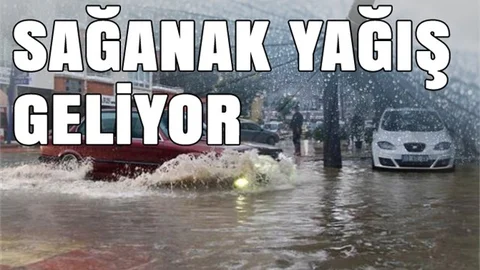 Mersin'e Yağmurlu Günler Geliyor,  3 Gün Yağış Var