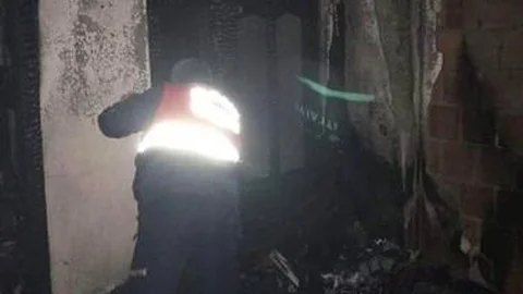 Mut’ta Çıkan Yangın Korkuttu