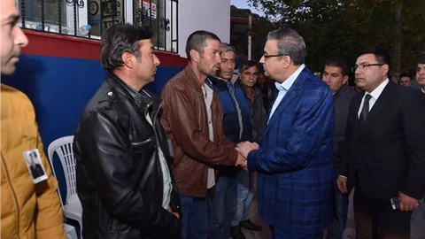 Mersin Valisi Ali İhsan Su, Şehit Doğan İçin Okutulan Mevlit Programına Katıldı