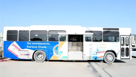 Mersin'de Gezici Kentkart Aracı
