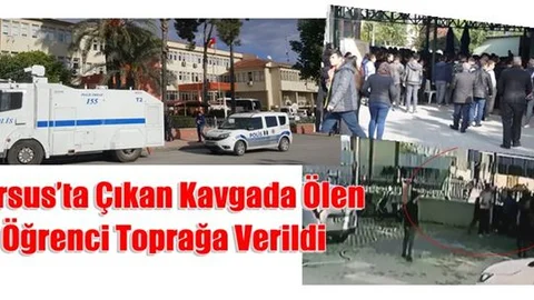 Çıkan Kavgada Ölen Öğrenci Toprağa Verildi
