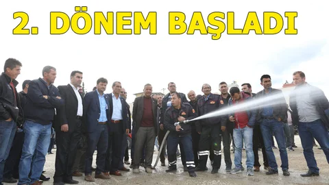 Mersin'de Gönüllü İtfaiyecilik Eğitim Programında 2. Dönem Kısmı Başladı