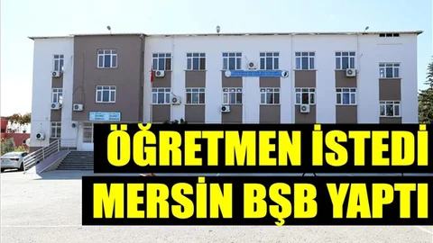 Mersin'de Görevli Öğretmenin Çağrısı Cevapsız Kalmadı