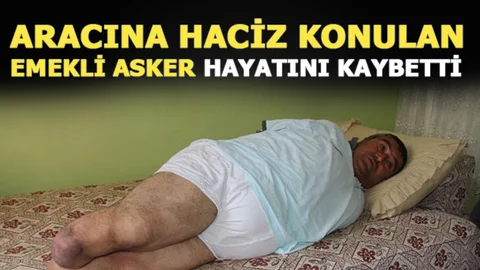 Aracına Haciz Konulan, Emekli Asker Hayati Akış Hayatını Kaybetti