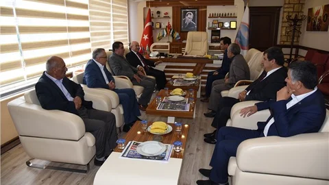 Kaymakam Kurdoğlu’ndan Anamur Belediye Başkanı Mehmet Türe’ye Ziyaret