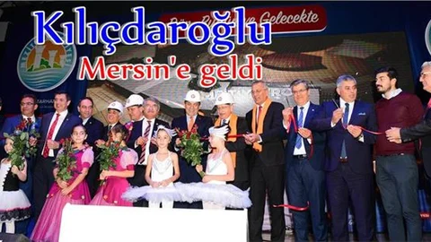 CHP Lideri Kılıçdaroğlu Mersin’e Geldi